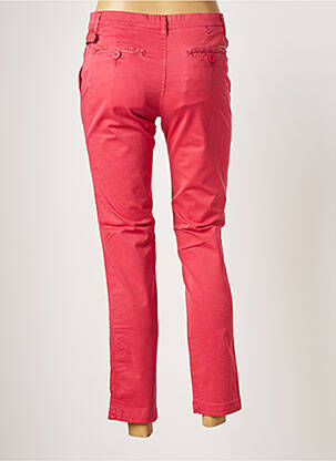 Pantalon chino fermeture zippée sous rabat boutonné taille normale rouge STAR CLIPPERS femme
