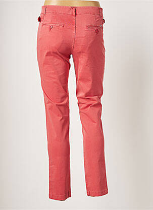 Pantalon chino fermeture zippée sous rabat boutonné taille normale rouge STAR CLIPPERS femme