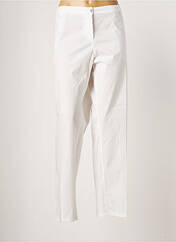 Pantalon chino blanc ELENA MIRO pour femme seconde vue