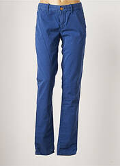 Pantalon chino bleu TOMMY HILFIGER pour femme seconde vue