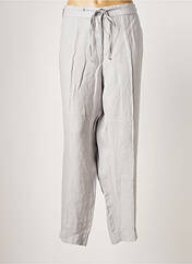 Pantalon droit gris ELENA MIRO pour femme seconde vue