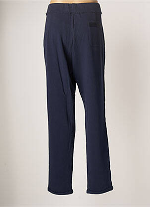 Pantalon droit stretch taille normale bleu ELENA MIRO femme