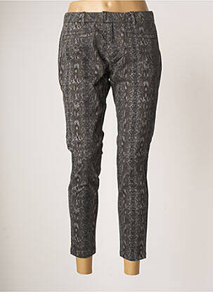 Pantalon 7/8 stretch taille normale gris TOMMY HILFIGER femme