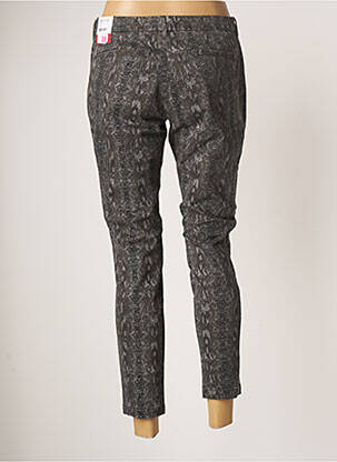 Pantalon 7/8 stretch taille normale gris TOMMY HILFIGER femme
