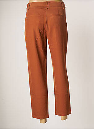 Sarouel stretch taille normale marron ROSE MON AMOUR femme