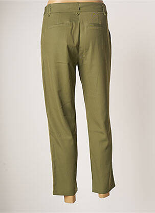 Sarouel stretch taille normale vert ROSE MON AMOUR femme