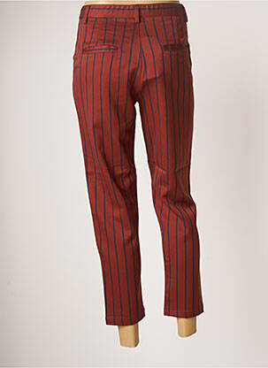 Pantalon 7/8 stretch taille normale marron ROSE MON AMOUR femme