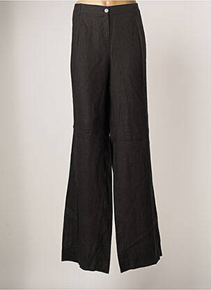 Pantalon droit noir ELENA MIRO pour femme