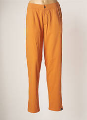 Pantalon droit orange ARTHUR pour femme seconde vue