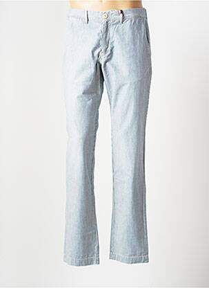 Pantalon chino tissage chiné taille normale bleu STAR CLIPPERS homme