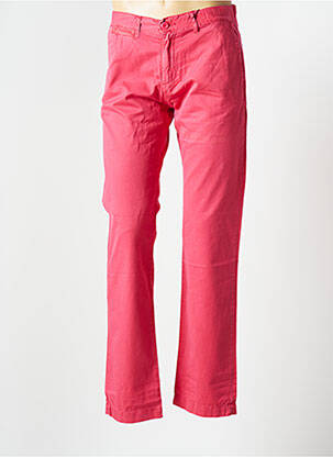 Pantalon chino tissage popeline taille normale rose STAR CLIPPERS homme