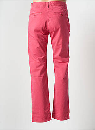 Pantalon chino tissage popeline taille normale rose STAR CLIPPERS homme