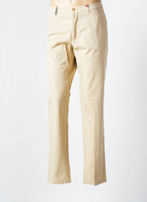 Pantalon chino beige TRUSSARDI JEANS pour homme