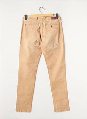 Pantalon chino stretch taille normale beige JOE SAN homme