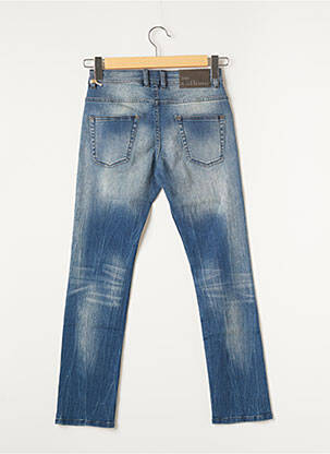 Jeans coupe slim broderie rivets bleu JOHN GALLIANO garçon