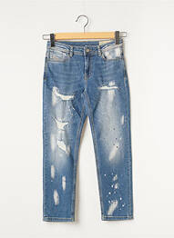 Jeans coupe slim broderie rivets bleu DIESEL garcon