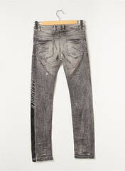 Jeans coupe slim gris JOHN GALLIANO pour garçon seconde vue