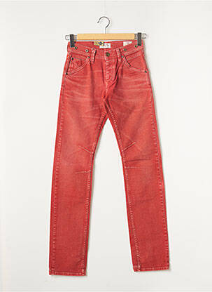 Jeans coupe slim rouge LEE COOPER pour homme