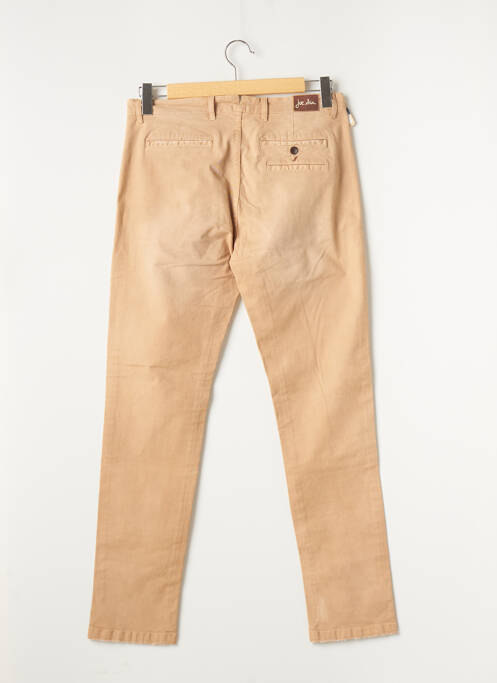 Pantalon chino stretch taille normale beige JOE SAN homme