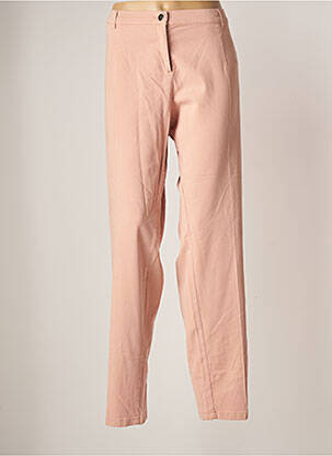 Pantalon slim stretch taille normale rose ELENA MIRO femme