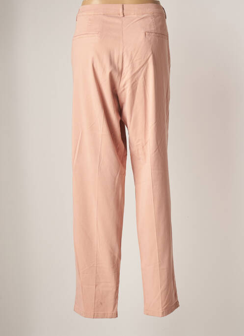 Pantalon slim rose ELENA MIRO pour femme