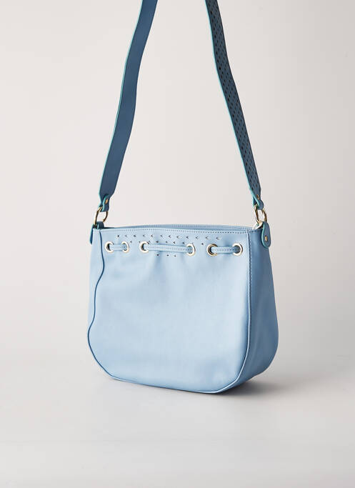Sac bleu SOCO pour femme