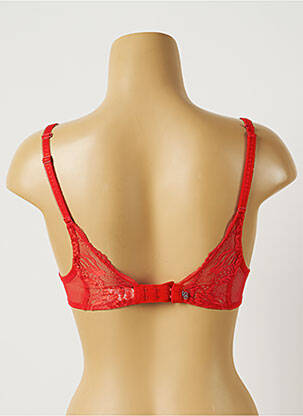 Soutien-gorge légère et transparente haut soutien-gorge moulé rouge SIMONE PERELE femme