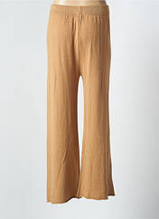 Pantalon large beige C'MELODIE pour femme seconde vue