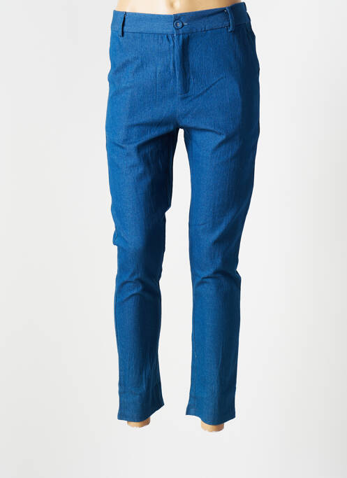 Pantalon chino bleu CERISE BLUE pour femme
