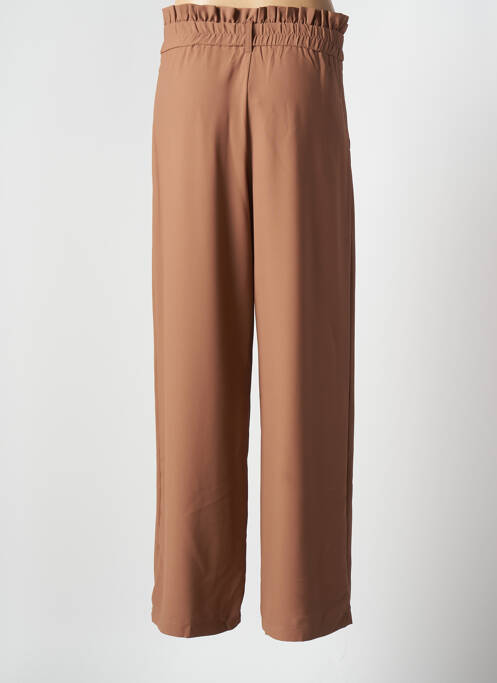 Pantalon large marron PEACE N'LOVE pour femme
