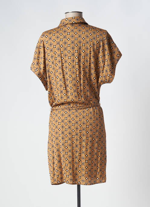 Robe mi-longue marron VERO MODA pour femme