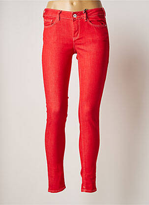 Jeans skinny rouge SCOTCH & SODA pour femme