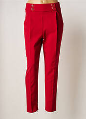Pantalon droit rouge KOCCA pour femme seconde vue