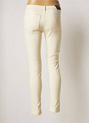 Pantalon slim beige SCOTCH & SODA pour femme seconde vue