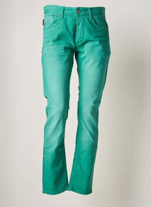 Jeans coupe slim vert JACK & JONES pour homme