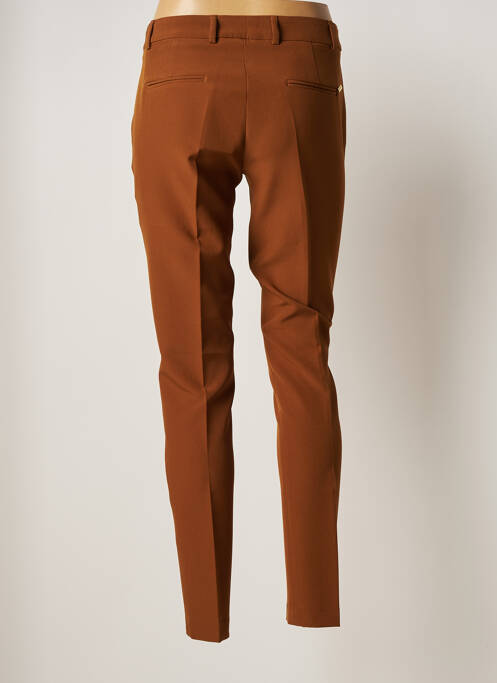 Pantalon chino marron KOCCA pour femme