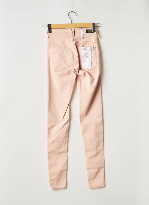 Pantalon droit rose LE TEMPS DES CERISES pour femme