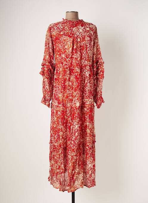 Robe longue rouge CREAM pour femme