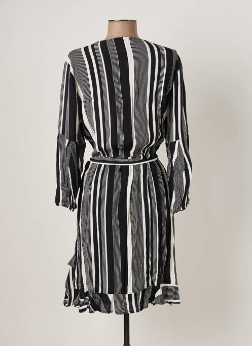 Robe mi-longue noir ESQUALO pour femme