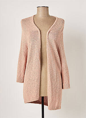 Gilet manches longues rose BETTY BARCLAY pour femme