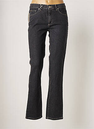 Jeans coupe slim gris BRUNO SAINT HILAIRE pour femme