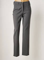 Pantalon droit gris BRUNO SAINT HILAIRE pour femme seconde vue