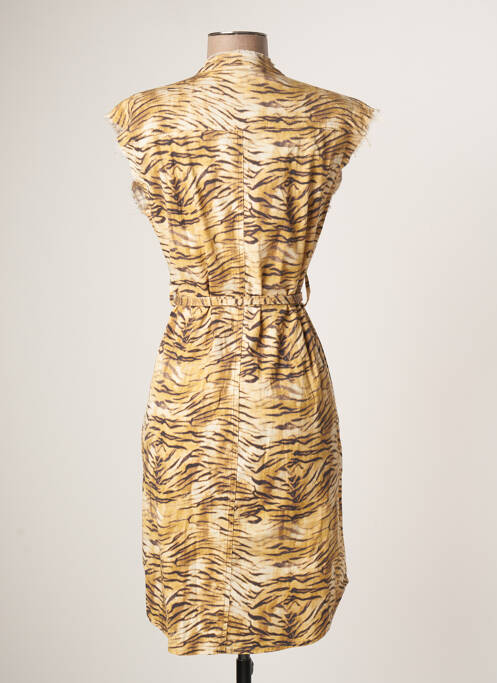 Robe mi-longue beige EVA KAYAN pour femme