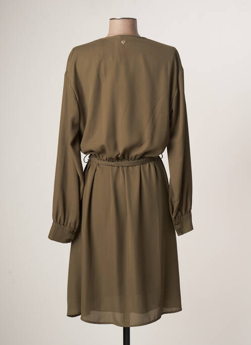 Robe mi-longue vert PLEASE pour femme