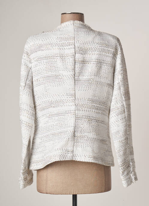 Veste chic blanc EVA KAYAN pour femme