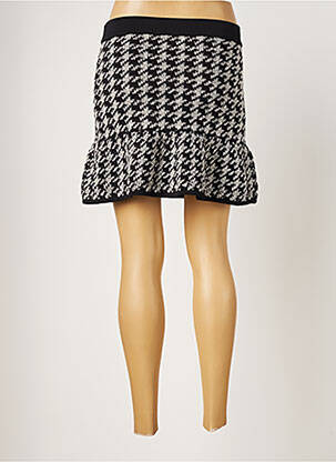 Jupe courte coupe évasée noir PINKO femme