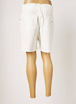 Bermuda taille élastique taille normale blanc PLEASE femme
