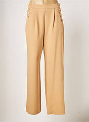 Pantalon large beige IMPERIAL pour femme seconde vue