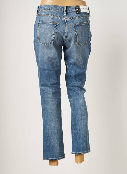 Jeans coupe slim bleu SCHOOL RAG pour femme