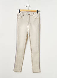 Pantalon slim stretch taille normale gris EVA KAYAN femme